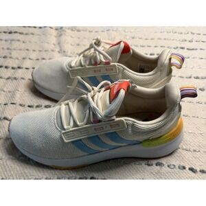 Adidas Racer TR21 Cloudfoam Super White Pastel GZ1992 Womens 10 Running Shoes